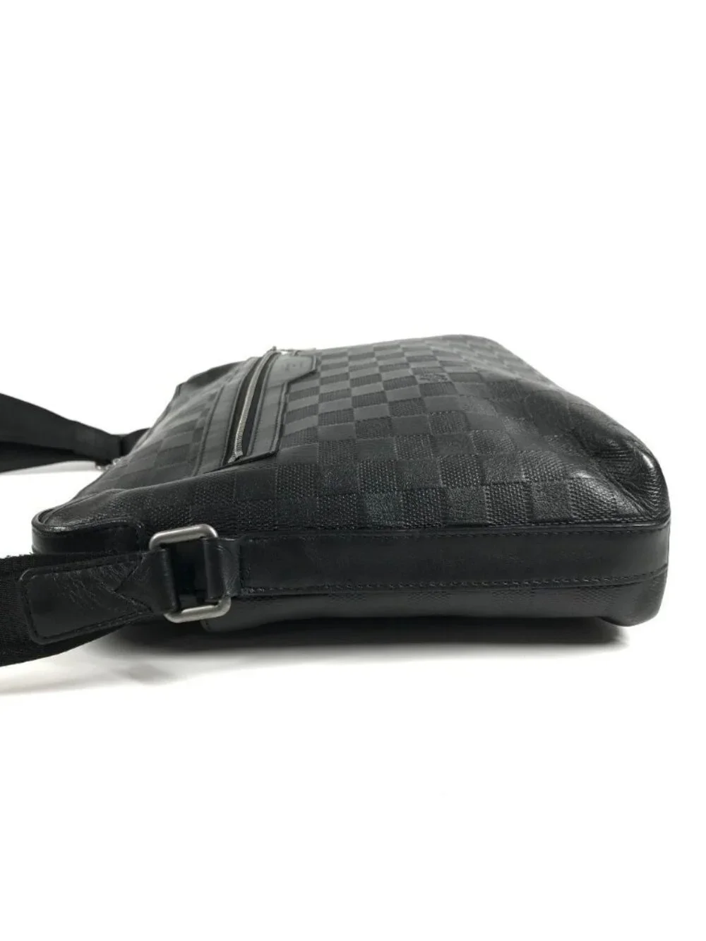 Louis Vuitton Shoulder Bag Calypso MM Damier Infini Leather Onyx Black